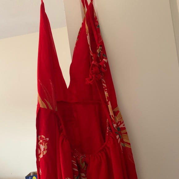 Red Maxi Dress - Picture 3 of 7